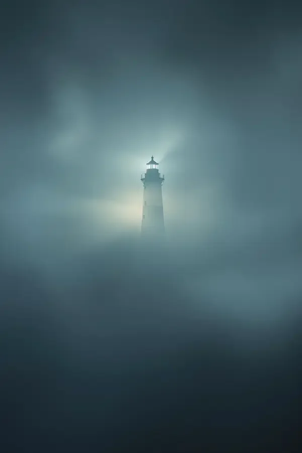 《雾中灯塔》电影海报 - 蜗牛视频